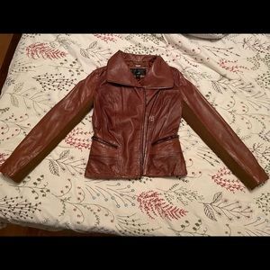 XS Bernardo Leather Jacket
